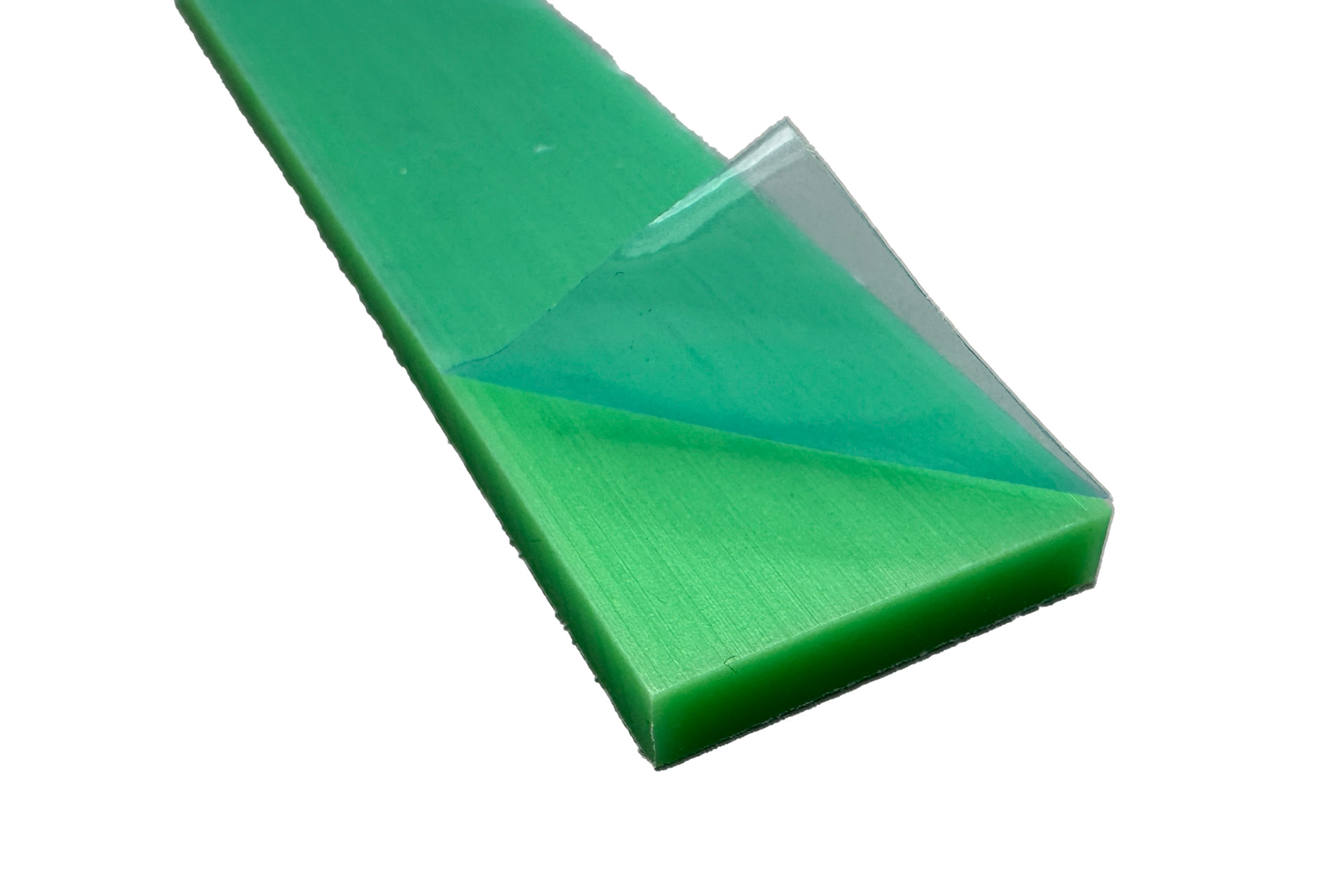 Schutzfolie selbstklebend - blau-transparent (Breite : 1000 mm | Länge : 100 m)