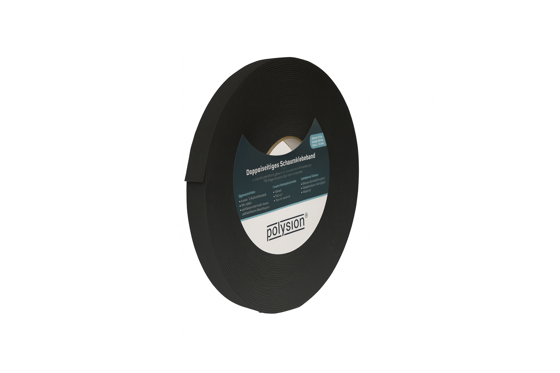 Schaumklebeband doppelseitig schwarz (Breite : 15 mm | Länge : 50 m) Schaumklebeband doppelseitig schwarz (Breite : 15 mm | Länge : 50 m)